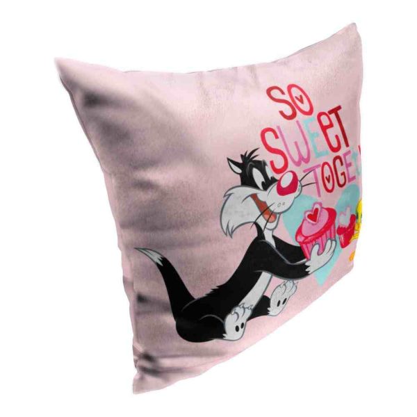 Warner Bros. Looney Tunes So Sweet Together Throw Pillow 18x18 Inches Supply