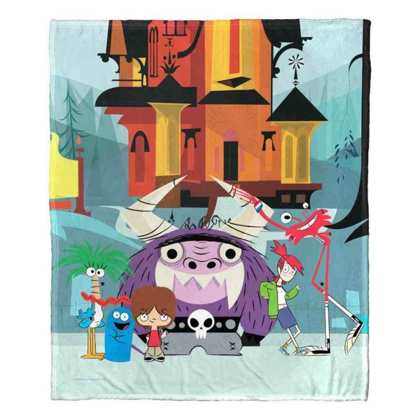 Cartoon Network Foster s Home For Imaginary Friends Outside Fosters Silk Touch Throw Blanket 50x60 Inches Online