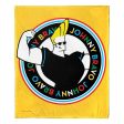 Cartoon Network Johnny Bravo Johnny Bravo Silk Touch Throw Blanket 50x60 Inches For Sale