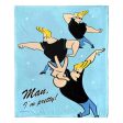 Cartoon Network Johnny Bravo Smooth Moves Silk Touch Throw Blanket 50x60 Inches For Cheap