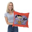 Cartoon Network Ed Edd N Eddy Edd Throw Pillow 18x18 Inches For Cheap